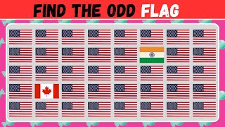 Spot the Different Flag 🌎  Ultimate Country Flags Quiz [upl. by Willman]