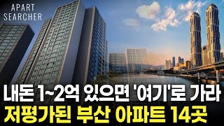 내돈 1 2억 모았다면 이곳으로 가라 저평가된 부산 아파트 14곳 부동산 부동산 전망 부동산 하락 부동산 폭락 부산 아파트 매매 투자 부산시민공원 재개발 촉진 [upl. by Sawtelle912]