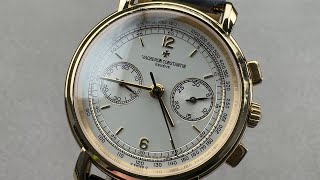 Vacheron Constantin Les Historiques Chronograph 47101 Watch Review [upl. by Thorne572]