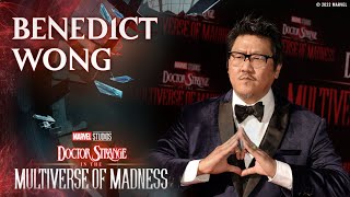 Benedict Wong On the Responsibility of Being Sorcerer Supreme [upl. by Nonahs385]