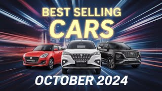 TOP 5 BESTSELLING CARS IN OCTOBER  AUTOBIKCAR [upl. by Aihcrop]