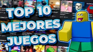 LOS MEJORES JUEGOS DE ROBLOX 🔥 2023 [upl. by Esilegna41]