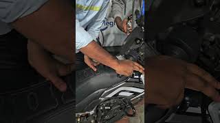 Bajaj Cng bike refill CNGbajaj cng freedom [upl. by Elbart]