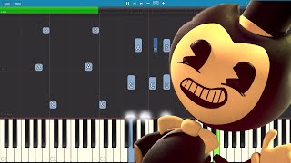 Flow The Ink  Bendy and the Ink Machine Song  Kyle Allen Music  Piano Tutorial  Cover [upl. by Aicnetroh313]