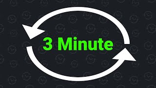 3 Minute Interval Timer [upl. by Cirdet989]