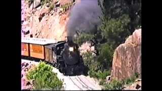 Durango and Silverton Narrow Gauge Rail Road 1991 [upl. by Brittnee]