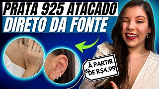 4 FORNECEDORES EXCLUSIVOS PARA COMPRAR PRATA 925 NO ATACADO [upl. by Ataliah]