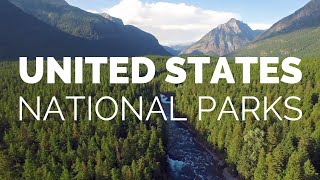 25 Best National Parks in the USA [upl. by Etnaed]