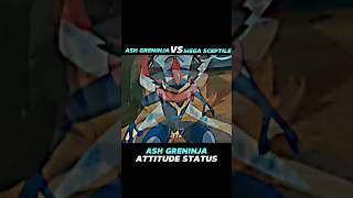 GRENINJA VS SCEPTILE  GRENINJA ATTITUDE STATUS  viralshort pokemon treanding [upl. by Adali986]