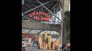 Granville Island 10月裡秋日的溫哥華固蘭湖島觀光區20241011by Ruth [upl. by Roter]