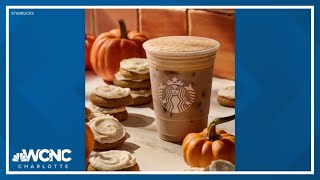 Pumpkin spice returns Starbucks unveils fall menu [upl. by Nonek]