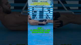 Quick Breakdown of Hollow Body Hold Full video on my channel abs calisthenics shorts [upl. by Ahset301]