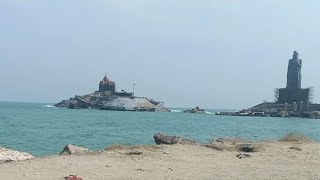 Kanyakumari Sea Beach  Vibekananda Statue Saisujata hairtainment [upl. by Allit]