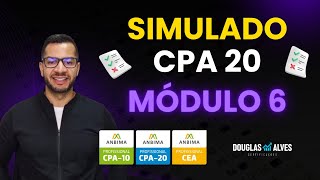 Simulado ANBIMA CPA 20 Módulo 6 PGBL e VGBL [upl. by Imnubulo]