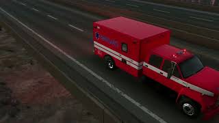 Gavril MD Series Test Drive Ambulance BeamNG drive [upl. by Karlie]