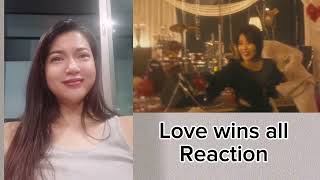 IU  Love​ wins​ all​ Reaction เสียงของพี่ลี่บีบใจไปทั้งเพลง [upl. by Logan]