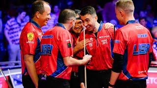 GORST amp WOODWARD VS ALCAIDE AND KAÇI  Match 10  Highlights  2024 BetOnline Mosconi Cup [upl. by Ecitnirp]