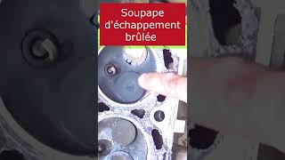 Tourner sur 2 cylindres soupape déchappement brûlée moteur combustion réparationfrance paris [upl. by Ohaus595]