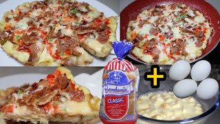 Frying Pan Pizza Recipe  Quick amp Easy Pizza  No Bake  No Knead [upl. by Sethrida]