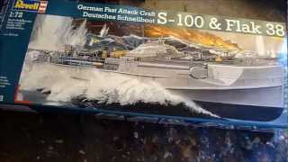 Kit review Revell S100 Schnellboot in 172 scale [upl. by Warton]