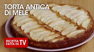 TORTA ANTICA ALLE MELE CON AMARETTI di Benedetta Rossi  Ricetta TV Fatto in Casa per Voi [upl. by Nosilla638]