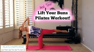 Butt Lift and Slim Thighs Pilates Workout At Home [upl. by Oilenroc]