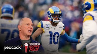 Cooper Kupp Tee Higgins are great fantasy value at ADP  Fantasy Football Happy Hour  NFL on NBC [upl. by Drolet]