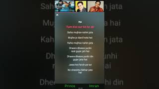 Rote rote younhi raat guzar jati hai full HD karaoke track [upl. by Alohcin]