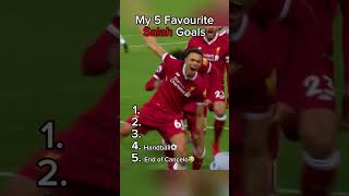 Salah best goals 🥅🔥 part1 salah liverpool premierleague بدونموسيقى [upl. by Saideman]