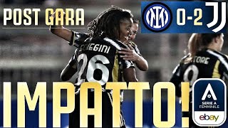 Inter  JUVENTUS WOMEN 02  JOE CHE IMPATTO CON GIRELLI amp GARBINO INTER TRAVOLTA IN 7 PG [upl. by Laddy]