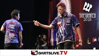 【Royden Lam VS Haruki Muramatsu】THE WORLD 2018 GRAND FINAL SEMI FINAL MATCH 2 [upl. by Alyl]