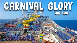 Carnival Glory Ship Tour  Full Tour of the Ship 🚢 [upl. by Karissa337]