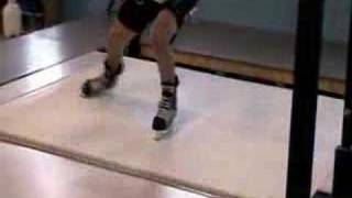 Developing Stride with The BLADE Skating Treadmill [upl. by Euphemiah]