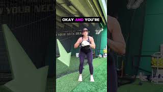 Pole Drill working INFIELD FOOTWORK 👀📝🥎 Pro softball player bayleekling introducing a great dril [upl. by Natsirk]