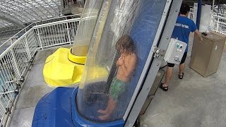 Blue Screamer Extreme Water Slide at World Waterpark [upl. by Oech]