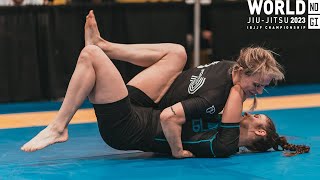 Ffion Davies vs Elizabeth Mitrovic  World Championship NoGi 2023 [upl. by Baalbeer]