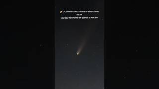 🌌☄️ Movimento do Cometa cometa comet astronomia [upl. by Nolyar151]