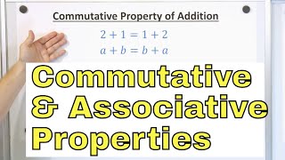 Learn the Commutative Associative Identity amp Zero Properties in Math  615 [upl. by Ennaharas462]