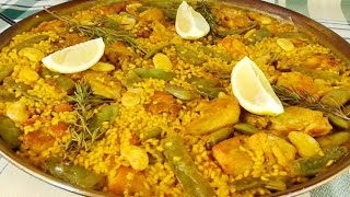 PAELLA VALENCIANA AUTENTICA Y TRADICIONAL [upl. by Aiset]