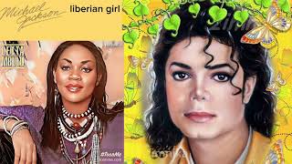 liberian girl  version originale audio mp3  michael jackson and letta mbulu [upl. by Ojyram]