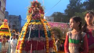 Bathukamma Festival Celebrations KukatpallyHYD [upl. by Chrysa458]