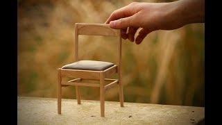 How To Make A Miniature Chair [upl. by Arak35]