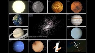 Corpos Celestes Via Láctea Sol e Planetas suas Luas e Satélites [upl. by Nimaj]