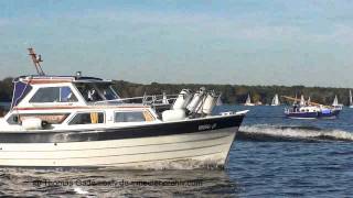 Fahrt im Motorboot auf dem Fluss Havel und auf dem Wannsee Berlin und Potsdam [upl. by Garin767]