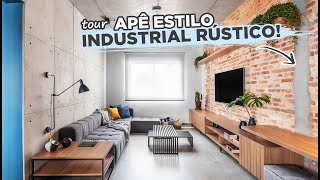 ELA FEZ UMA COZINHA DE RESTAURANTE NO APÊ ESTILO INDUSTRIAL feat BaseArquitetura  GABY GARCIIA [upl. by Egroej]