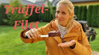 Getrüffeltes Rinderfilet von der Zedernholzplanke [upl. by Mayhs]