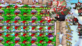 Merry Christmas Plants vs Zombies 2 Gatling Pea Vs Giga Gargantuar Zombie pvz2 plantzombie Part 17 [upl. by Redmer150]