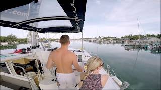 Sailing The Abacos Bahamas from Matt Lowes Cay to Man O War [upl. by Naanac]