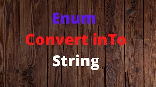 How to convert enum into string in swift [upl. by Sayre]