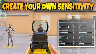 How to make your own Sensitivity  Best Zero Recoil Sensitivity for BGMI  Sensitivity Settings Code [upl. by Anavrin493]